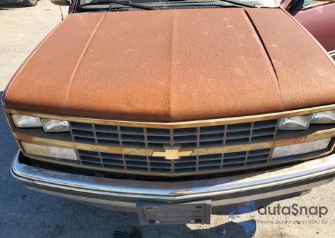 1988 Chevrolet Gmt-400 K1500 из США, поврежденный, VIN 1GCDK14H2JZ293950